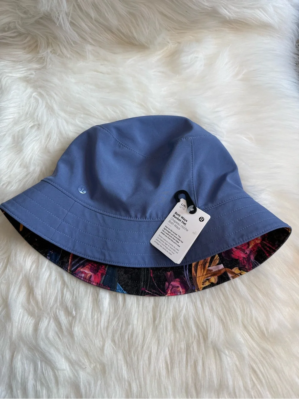 Lululemon Both Ways Reversible Bucket Hat WTDR/VFBM NWT